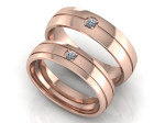 Vestuviniai žiedai "Klasika-7" 5